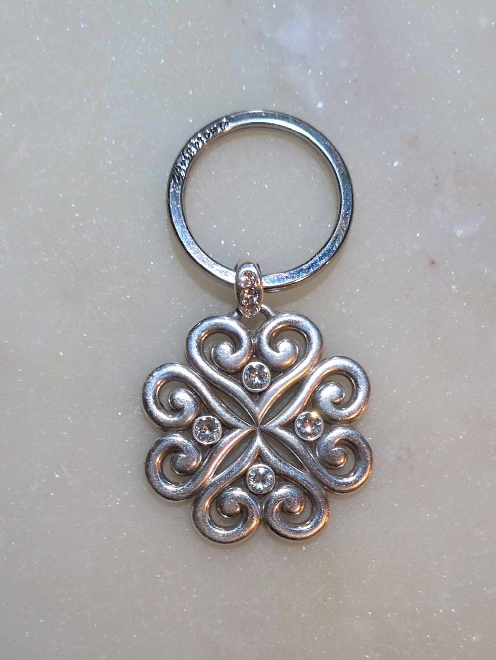 Brighton Alcazar Charm Spring Ring & Amulet For Necklace/Purse Charms/Key Fob